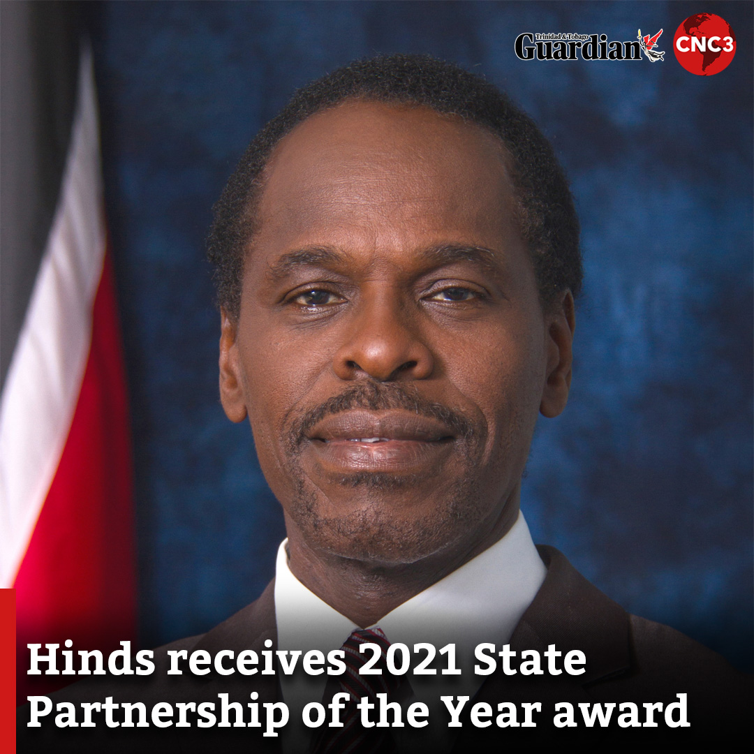 CNC3TV's tweet photo. Minister of National Security, Fitzgerald Hinds MP, has been awarded the 2021 Inaugural National Guards State Partnership Program (SPP) Partnership of the Year Award, by the Adjutant General of the Delaware National Guard (DENG).

Read more... 
https://t.co/7vZOGWdepm https://t.co/sLO5vkMjzi
