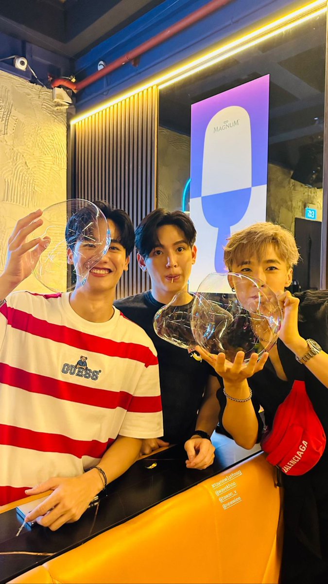 TOMOHIDE01's tweet photo. cr. yiyees 
#Tawan_V #Newwiee #เตนิว #TayNew1stFMSG https://t.co/igVDLTefn8