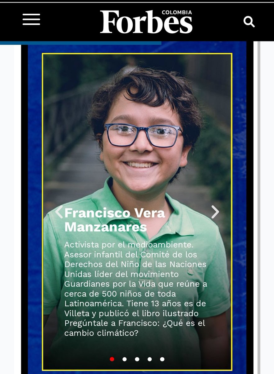 franciscoactiv2's tweet photo. En este #DíaDelNiño quiero agradecer a @PonyMalta_ y a @forbescolombia por escoger mi nombre entre los 70 líderes del futuro junto a niños y niñas que me llenan de orgullo.

Somos los potentes ciudadanos del ahora! 

https://t.co/BK7SSySYkx https://t.co/l8U7OEWVsi