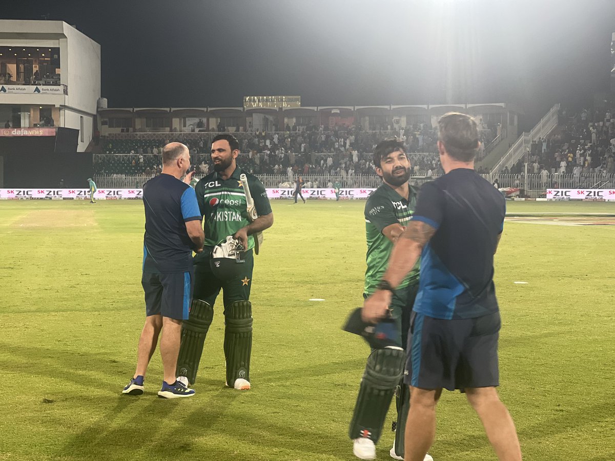 BLACKCAPS's tweet photo. Congrats to the @TheRealPCB on a clinical run chase. Reaching 336 in the 49th over led by another superb innings by Fakhar Zaman (180* off 144). 
Full scores at https://t.co/96zpZOjedD #PAKvNZ https://t.co/PtOAGTmvmN