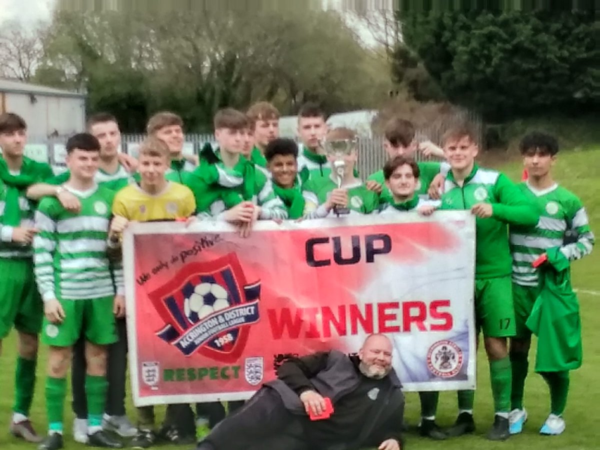 Well done U16 Great Harwood Rovers, Lge Cup Winners