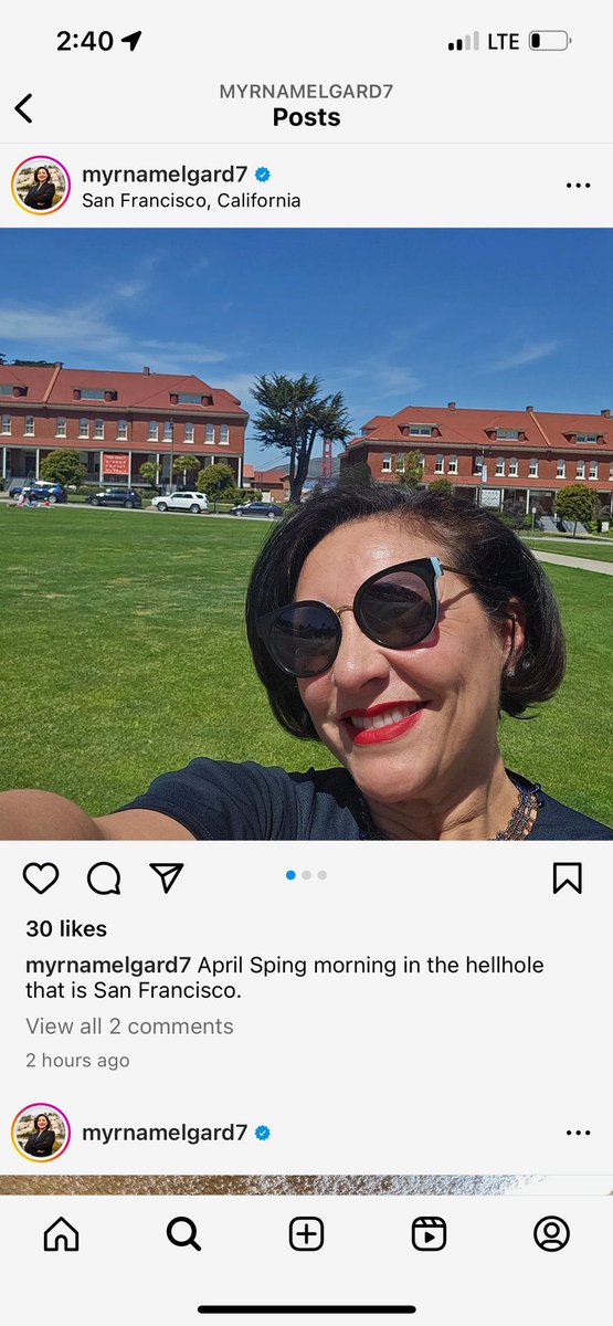 The level of sarcasm and the middle finger to residents is so strong in this picture. Go deliver narcan to the fentanyl addict #myrnamelgar and FYI this is @Stefani4CA area and she is doing the only real work in SF! #FixSF