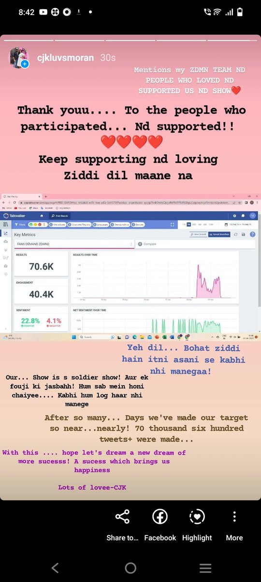 CJK_espy's tweet photo. Congratulations To the crazy lovely fans of ziddi dil maane na who participated&amp;supported for the trend  FANS DEMAND ZDMN2 #moran #sidsa #koezi #zdmn #zdmns2 
Se through the pic
Thank you keep loving nd supporting -ZDMN FD❤️ #ziddidilmaanena #WeWantZiddiDilMaaneNaS2WithSameCast https://t.co/9UNAuy229w