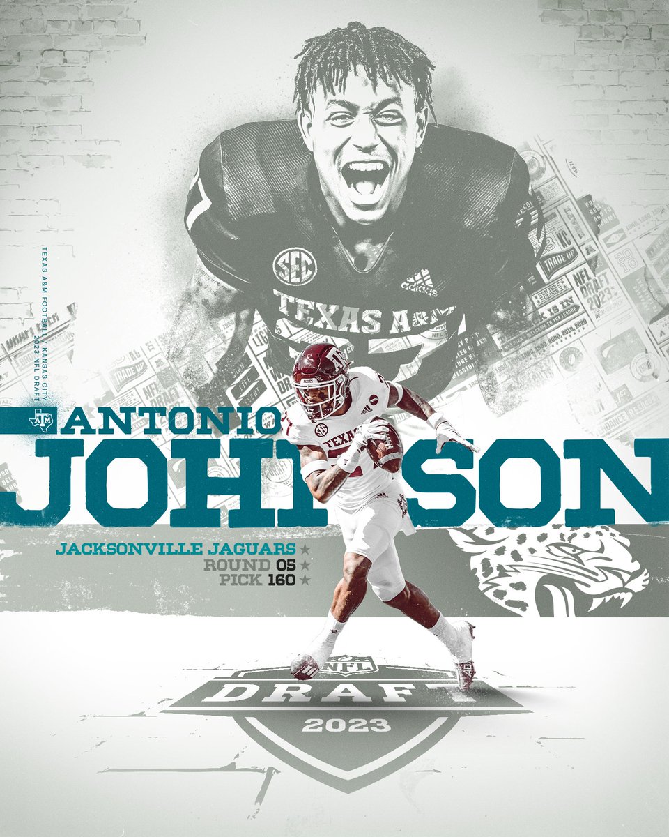 What's up, #DUUUVAL !!!

<a href="/Antonio_johns0n/">Antonio Johnson</a> → <a href="/Jaguars/">Jacksonville Jaguars</a>

#GigEm 👍