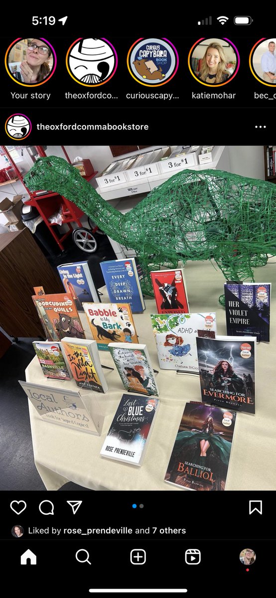 chellysbooks's tweet photo. Happy Independent Bookstore Day! What a wonderful time I had visiting @DeweyOxford Thank you for supporting so many local authors! 

#independentbookstoreday #localauthors #supportindependent #adhdandme https://t.co/fuZoW1QTDe