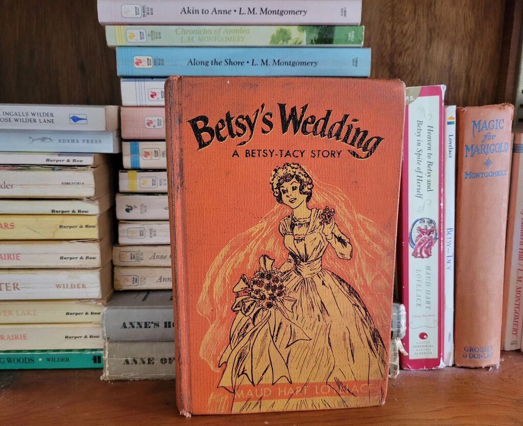 holdonhappiness's tweet image. I found this in a very junky secondhand bookshop. I must admit, the copy is in rough shape but I haven't read it in years so I bought it anyway. Who else loved the Betsy-Tacy books? 

#childrensbooks #secondhandbooks #bookstagram #frommyshelves #reader #bookblogger #blogger …