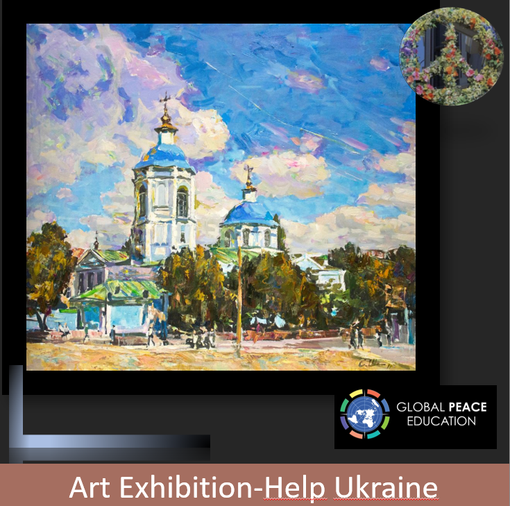 𝙃𝙚𝙡𝙥 𝙐𝙠𝙧𝙖𝙞𝙣𝙚 𝘼𝙧𝙩 𝙀𝙭𝙝𝙞𝙗𝙞𝙩𝙞𝙤𝙣- The Ven at Embassy Row- 2015 Massachusetts Ave NW, Washington DC-April 13 - June 1 2023 come to help Ukraine and Peace. #PeaceEducationArt Catalog in flipsnack.com/7856ADAA9F7/uk…
