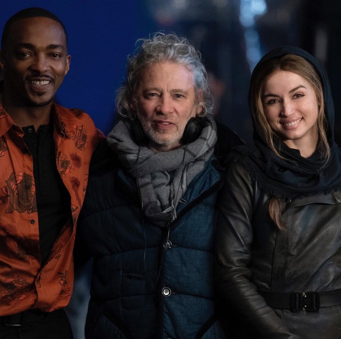 ana de armas and anthony mackie 🥺