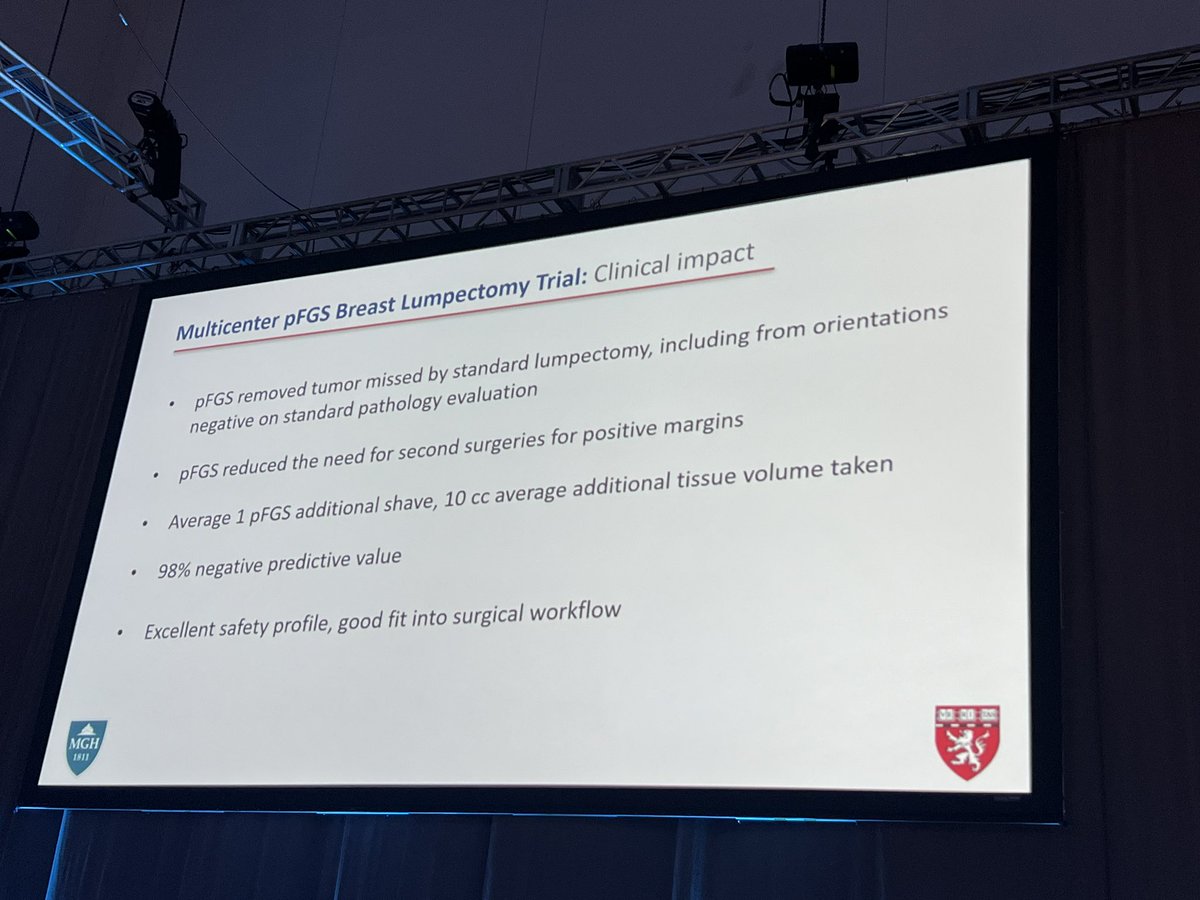 puneetsinghmd's tweet photo. Dr. Barbara Smith @MGHSurgery presents multicenter study of pFGS, fluorescent agent for lumpectomy surgery and margin assessment #ASBrS23 @ASBrS @KellyKhunt @DrShelleyHwang @DrStephValente @wapnir 1/2 https://t.co/UT6eC0EqPO