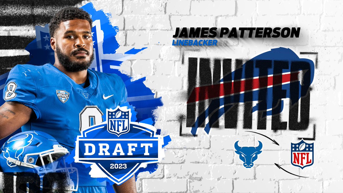 UBFootball's tweet photo. James Patterson has earned a camp invite with the @BuffaloBills

#ForeverABull l @justjamesss20 https://t.co/7ctTOicQmR