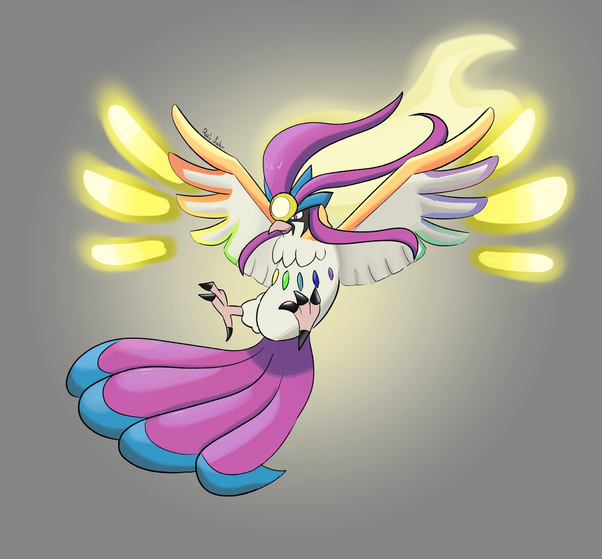 Rai_Saber's tweet photo. Ma participation au #ToDFakemon !! 🪶✨

Première fois que je fais un #fakemon! J'aurai tellement pu mieux faire mais bon au moins j'aurai essayé 😅

A voir si je ferai quelques sketchs en plus. Je les posterai en 🧵⬇️ https://t.co/JCkmDqG4hx