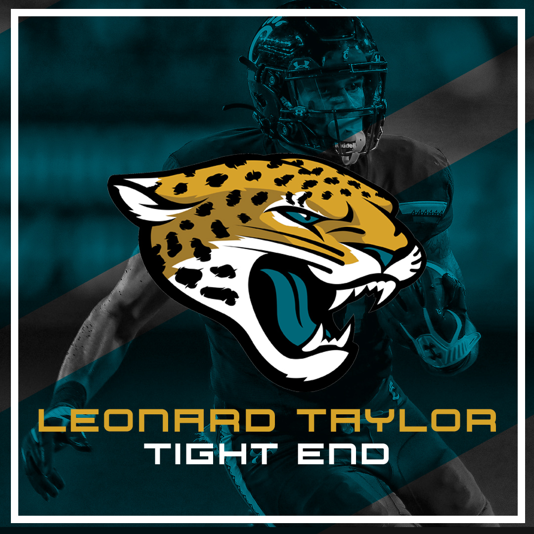CapSportsAdv's tweet photo. Congrats to Leonard Taylor (@GetLiveLT_11) who is heading to the Jacksonville Jaguars (@Jaguars)

#NFL
#NFLDraft https://t.co/mw1aAfSoy5