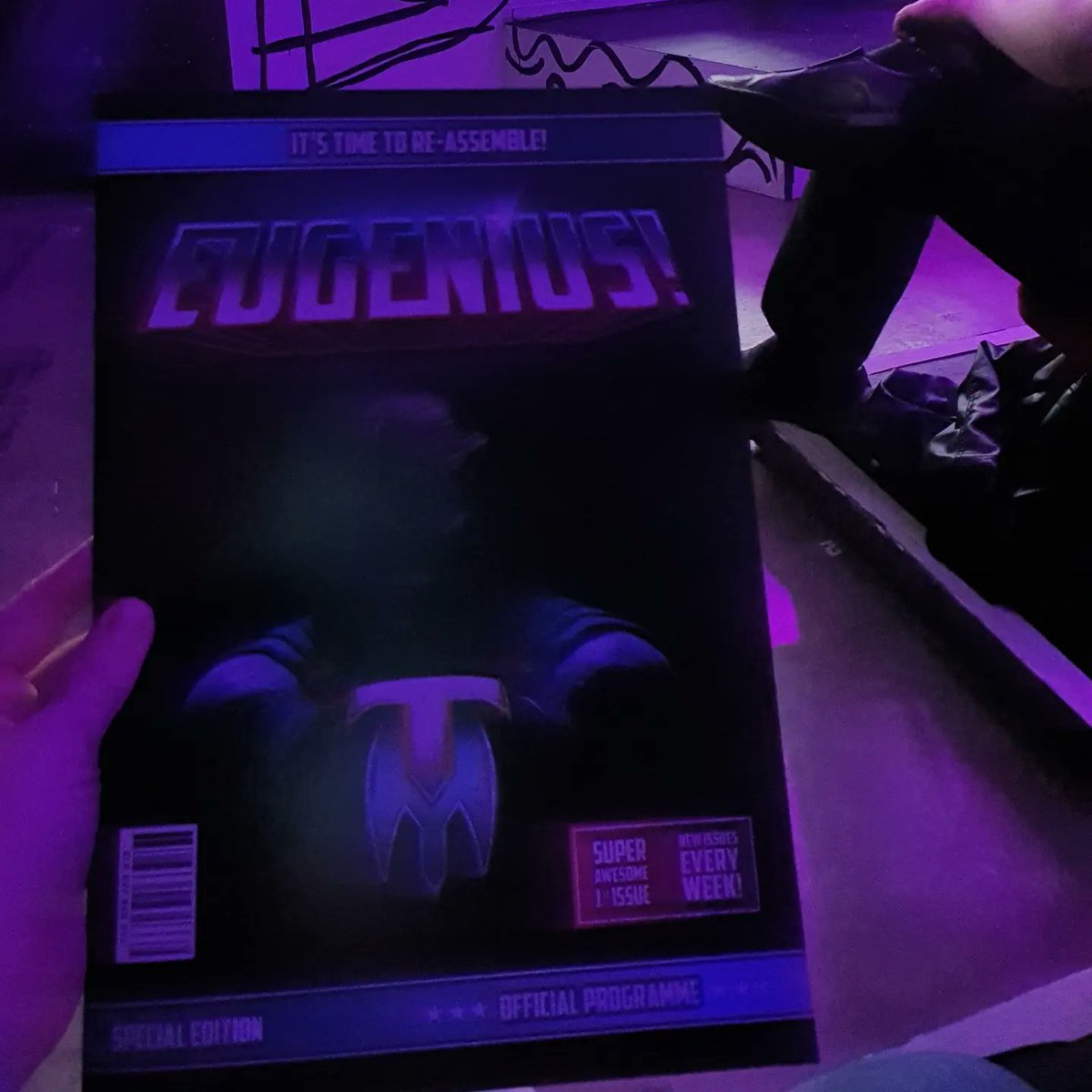 loudmouthellie's tweet photo. Last year I wanted @eugeniusuk to come back!! Tonight, I got to see it again 😍😍 it's well worth going to see. Only on for a limited time (ends 28th May) get tickets here --> https://t.co/35iFjHKMZY https://t.co/0KOzj0XjB1