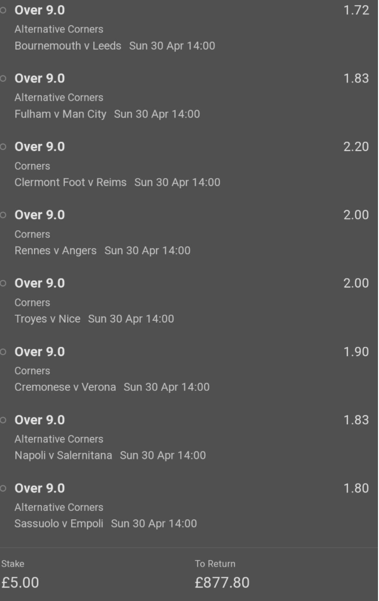 SenditLew's tweet photo. Corner Challenge - 9⃣ - 🏴󠁧󠁢󠁥󠁮󠁧󠁿🇫🇷🇮🇹⛳️
I'm Laddering these 🪜(watch your stakes peeps)
If this Monster lands I'll #Giveaway £250 to 4 people.
Just Like &amp; Retweet to enter.❤️🔃
GL if your on , SendIt!! 🤟🏻 https://t.co/841fg5w95a