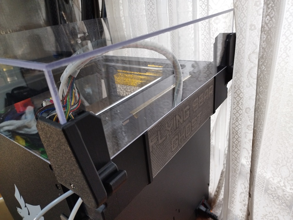 Roguish_'s tweet photo. ついにアマゾンからの完全脱出に成功😆
トップカバーは4mmポリカ箱
フロントドアは2mmポリカの２枚ペア（をさらに上下）
視認性UP↑ 機能性UP↑ 耐火性UP↑🤣
#３Dプリンター #flyingbear https://t.co/rdjbtx1avc