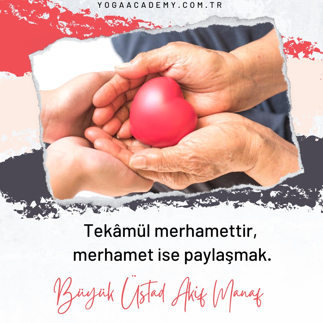 Spiritual evolution is compassion, and compassion is sharing.

AKİF MANAF 
#gününsözü