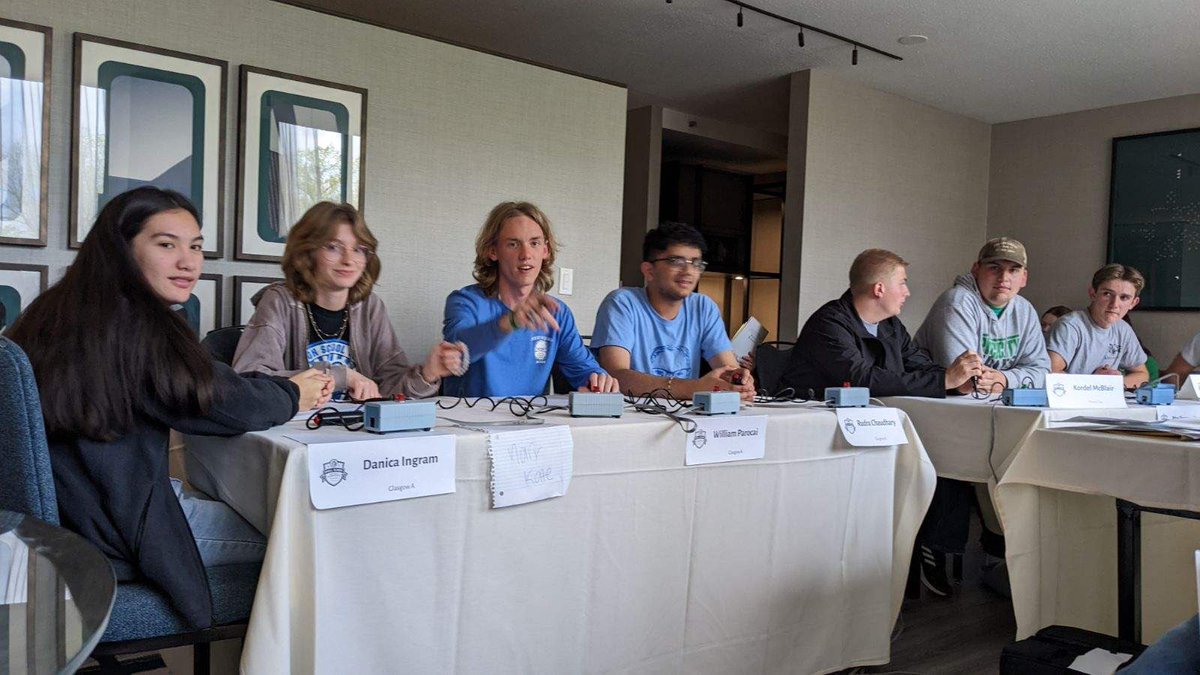 Glasgow A is one of six teams who finished 10-0 in preliminaries today at the 2023 SSNCT. Really proud of this team’s reload from last years championship team! Will do our darndest tomorrow to defend #SSNCT