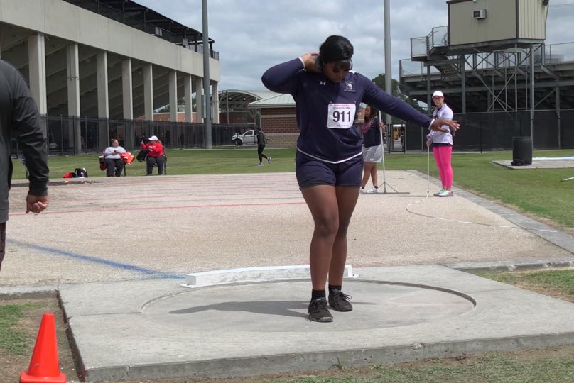 CoachK_Bauer's tweet photo. Region 3-5A finalist Alysse Wilson (soph) exceeded all expectations in her first year competing in track!!
Shot put - 15th
#CatchTheseClaws #GreatDayToBeABobcat https://t.co/1OvLWRrtC2