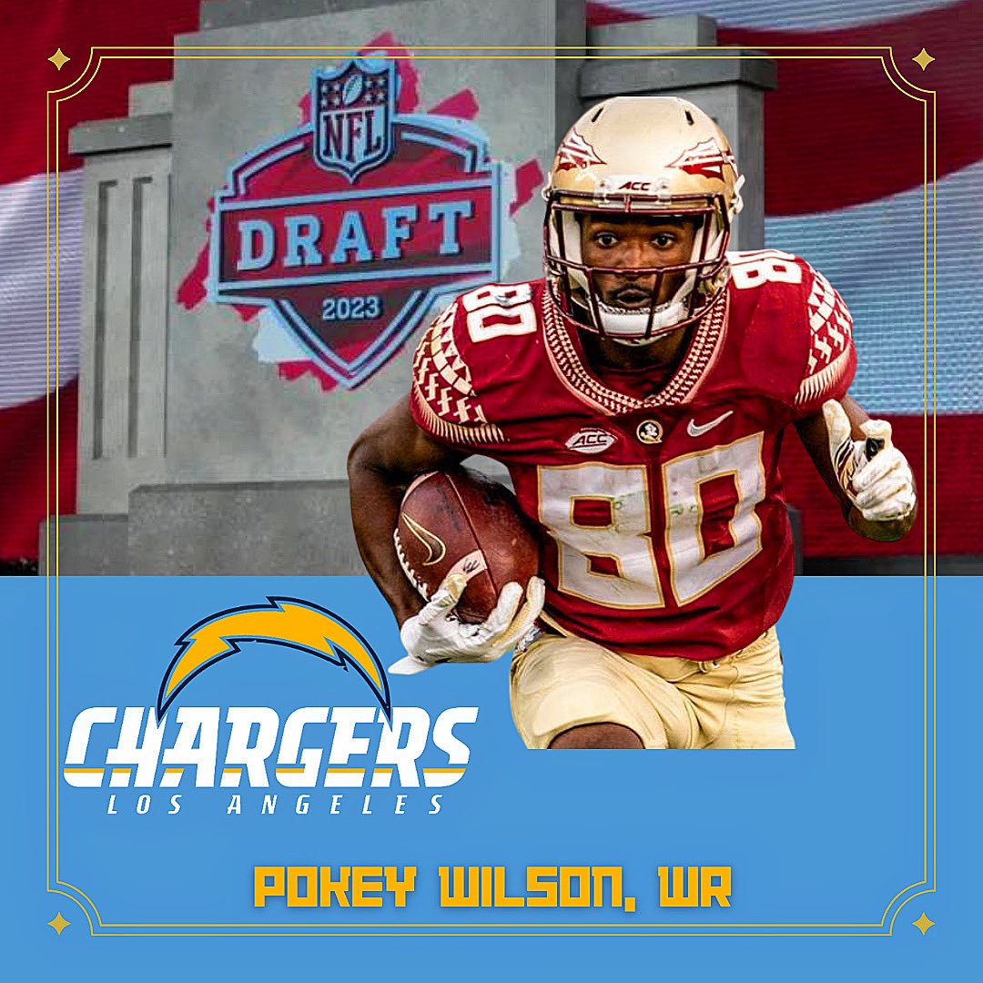 Congratulations to Pokey Wilson on signing with the <a href="/chargers/">Los Angeles Chargers</a>‼️