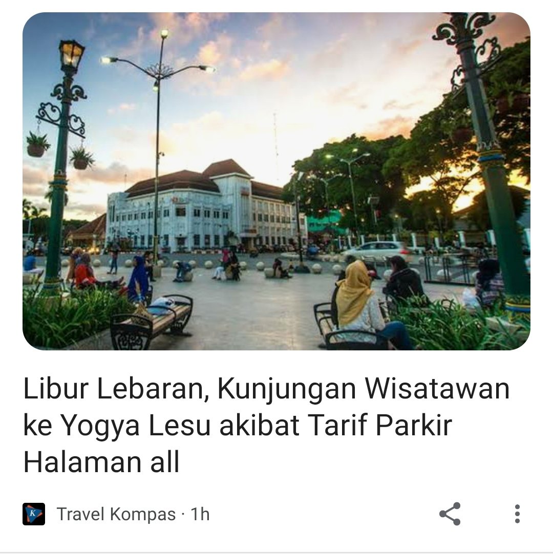 misteraans's tweet photo. Bener gak lur? Pengalaman pribadi kmaren anter saudara ke malioboro dapat parkir di seputaran alun2, mobil j**z kena 15 ribu ada karcisnya sih cetakan sendiri... @merapi_uncover https://t.co/RziiNFWtnb