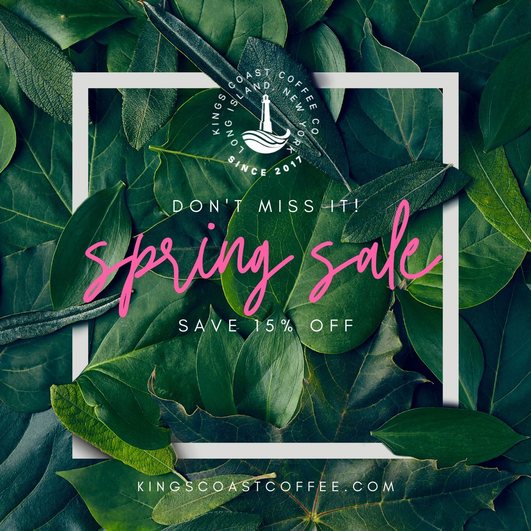 Spring into some coffee

kingscoast.coffee