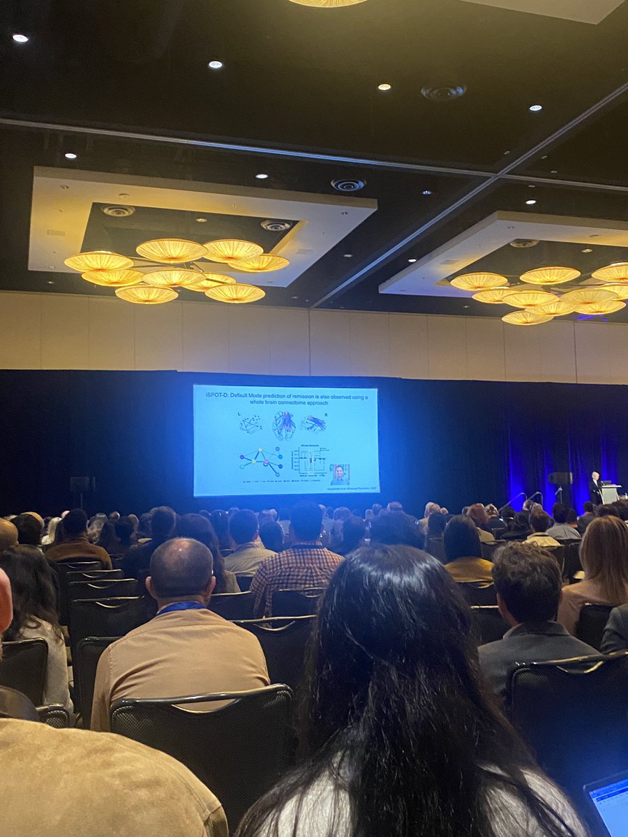 Endlessly inspiring work from <a href="/LMWilliams_PhD/">Leanne Williams, PhD</a> combining data from different assessment modalities into the establishment of neural circuit biotypes for mood disorders - leading the way to personalized treatment interventions!
<a href="/SOBP/">Society of Biological Psychiatry</a> 
#SOBP2023
<a href="/Stanford_PMHW/">Stanford PMHW 🧠</a> 
<a href="/DrMKorgaonkar/">Mayuresh Korgaonkar</a>