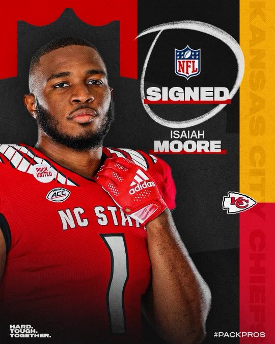PackFootball's tweet photo. Uno is on his way to Kansas City 
@_zaynlm x @Chiefs 
#PackPros | #HTT https://t.co/nH5NtptKQH
