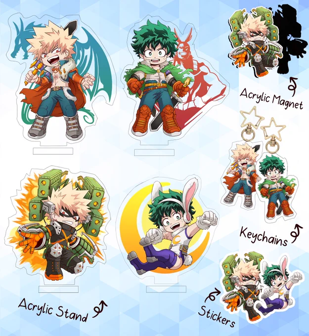  Last New Merchan!  Bkdk Chibi Style will be available as a preorder in my store from this Sunday 30th at 6pm (CEST) It's tomorrow!  I will announce here on TW at that time when the store is open! 