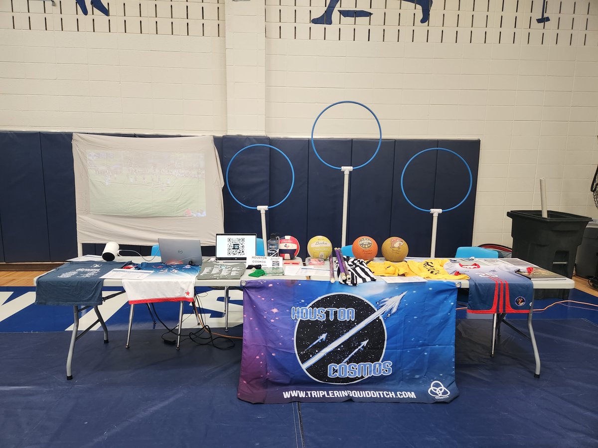 Thank you to Fort Bend ISD for hosting an amazing event and inviting us to attend. If any parents have photos or videos they took, please tag us. I hope your kids as much fun as I did...dodging all of the quadballs they were throwing at me!!