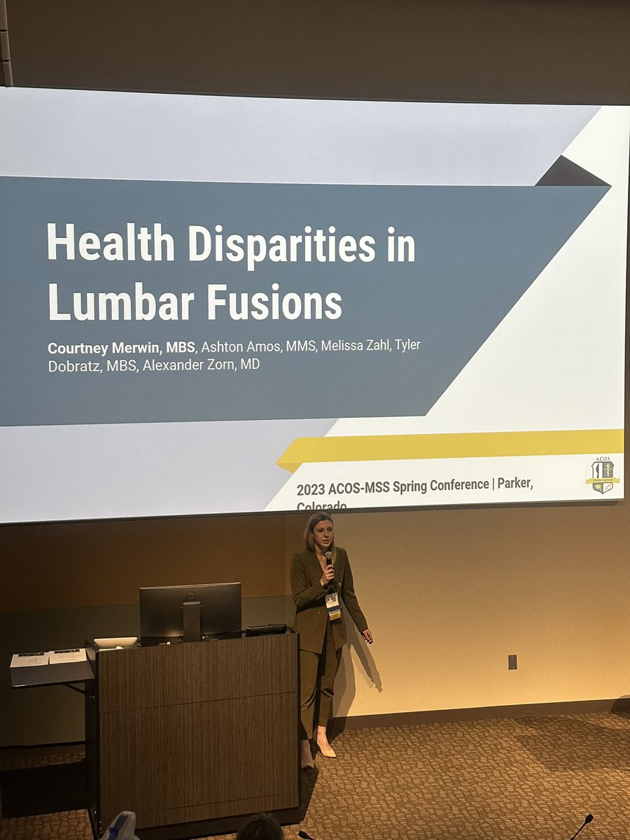 c_sancraint's tweet photo. Honored to have the opportunity to give a podium presentation at the #ACOSMileHighMeeting this afternoon and so thankful for everyone on this project for making it happen! https://t.co/pzK8jfAPdo