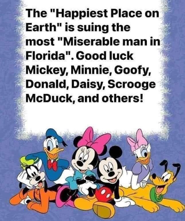 Florida Governor Ron DeSantis barked up the WRONG tree…