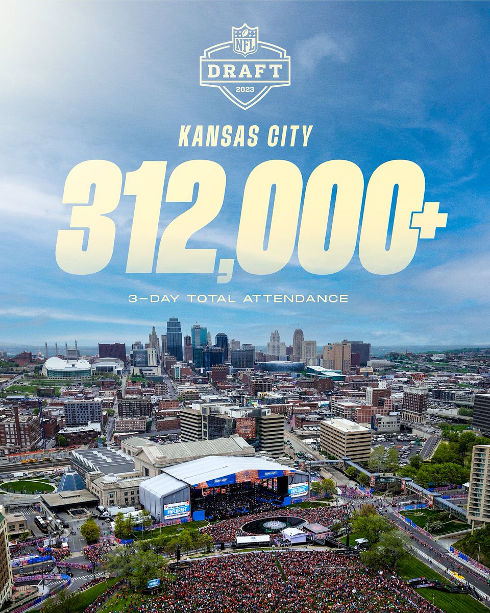 For making this the best #NFLDraft EVER, thank you Chiefs Kingdom ❤️