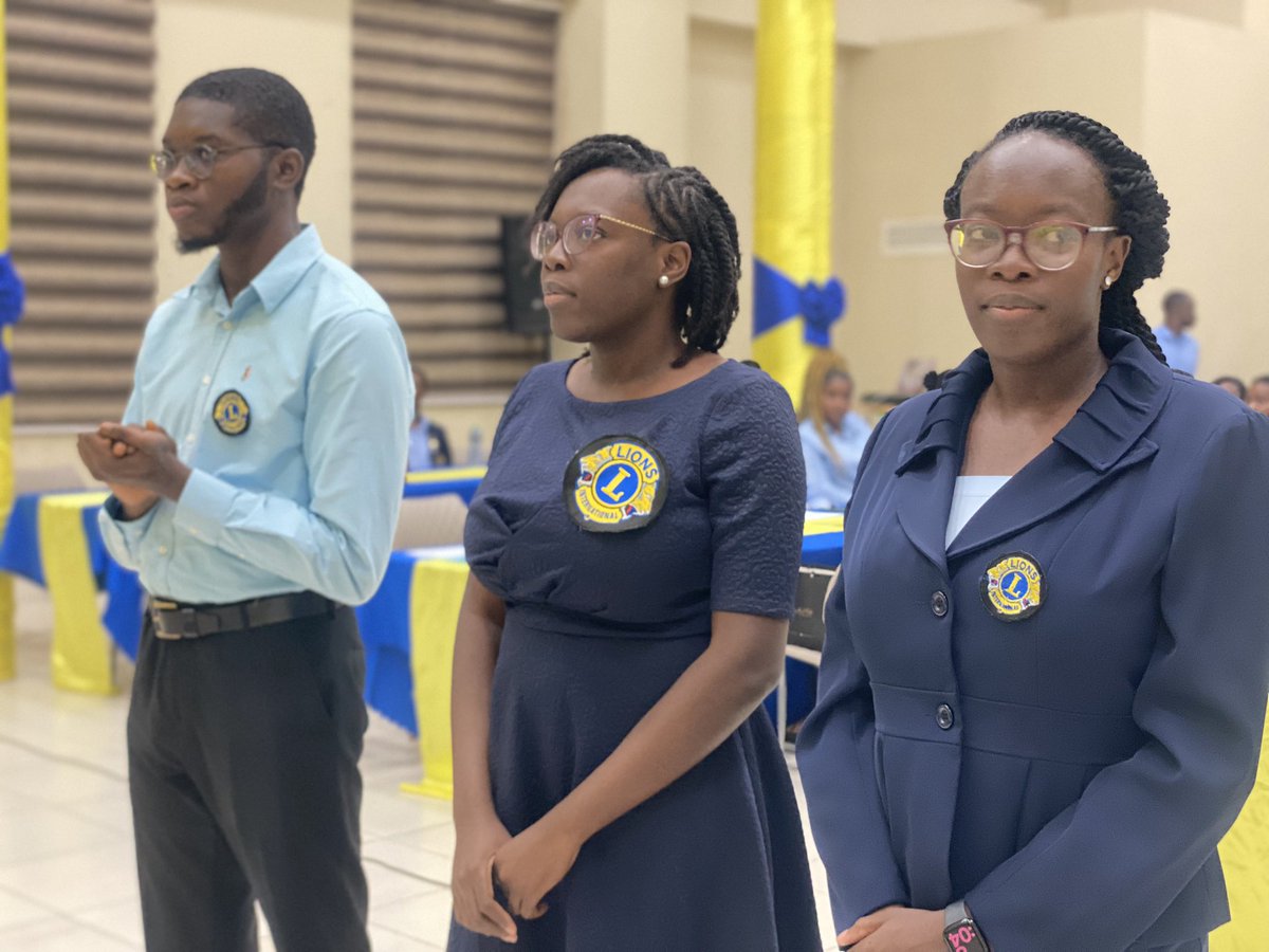 Congratulations Charter President <a href="/Ani_Boakye/">Anita Boakye-Yiadom</a> of <a href="/legacyleolions/">Accra Legacy Virtual Leo-Lions Club</a> More vim to service and growth. #WeServe #Lions. Proud Guiding Lion 🦁