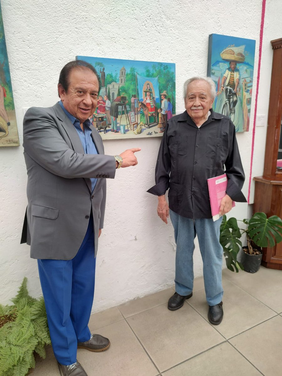 El día de hoy me reuní con mis Amigos Invidentes para seguir trabajando ,asisti también a la inauguración de la Exposición Pictórica del Maestro Fernando Castellanos y encontré a varios Amigos cómo Ramiro Fernández y Elías Guerra #VamosporlaGrandezadePuebla <a href="/FactorRadioPue/">Factor Radio Puebla</a>
