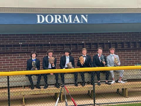 DormanBaseball's tweet photo. The boys have cleaned up nicely for the prom tonight! #ABC https://t.co/XkMvU11FU0