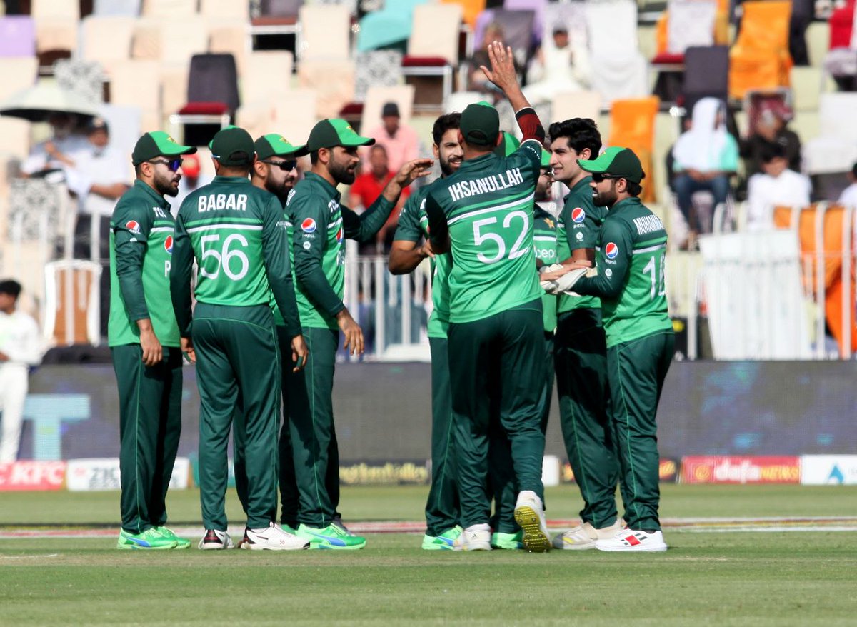 Alhumdulilah another victory ✌️🇵🇰💚
Player of the match One and only one Fakhar Zaman 😍💚🇵🇰
#NZvsPAK #NZvPAK #PAKvsNZ