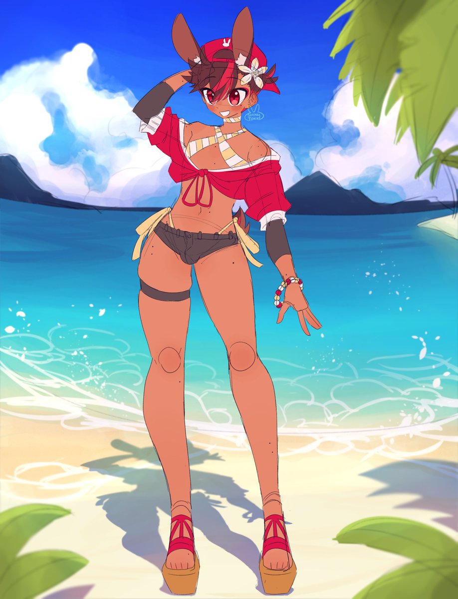 CielOraa's tweet photo. starting to get warm so you know what that means! summer time and a new summer fit~
#shinygallery #ENVtuber #Vtuber https://t.co/9E5twiV9dr