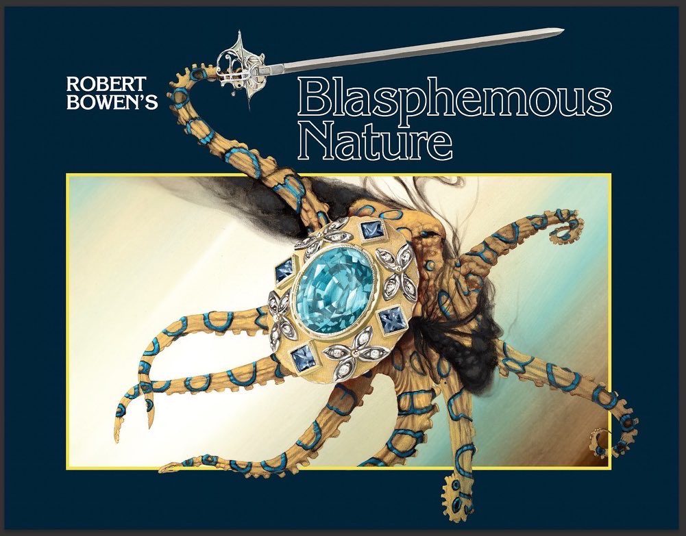 bowenstuff's tweet photo. I’m happy to say that if you are in the Sacramento area my book, Blasphemous Nature, is now available at the @CrockerArt museum store as well as at @ArchivalGallery In San Francisco it is at @GreenAppleBooks and @LunaRienne gallery, and of course at https://t.co/PV5SfMgEVD. https://t.co/SIrEAn66pE