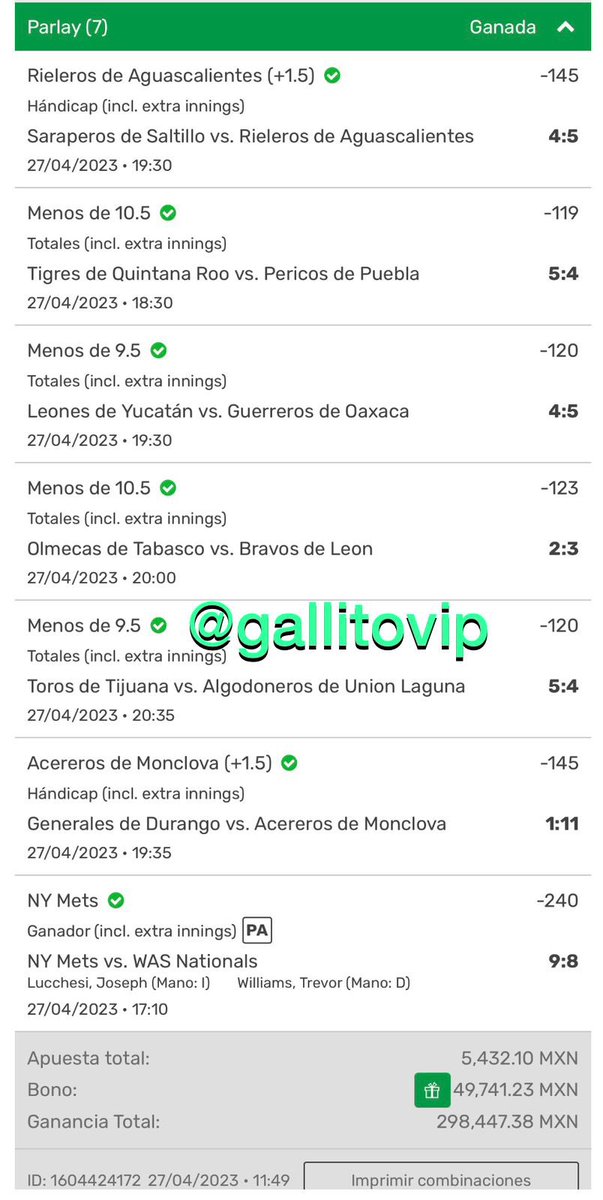 Gallito🐓(Apuestas) tweet media