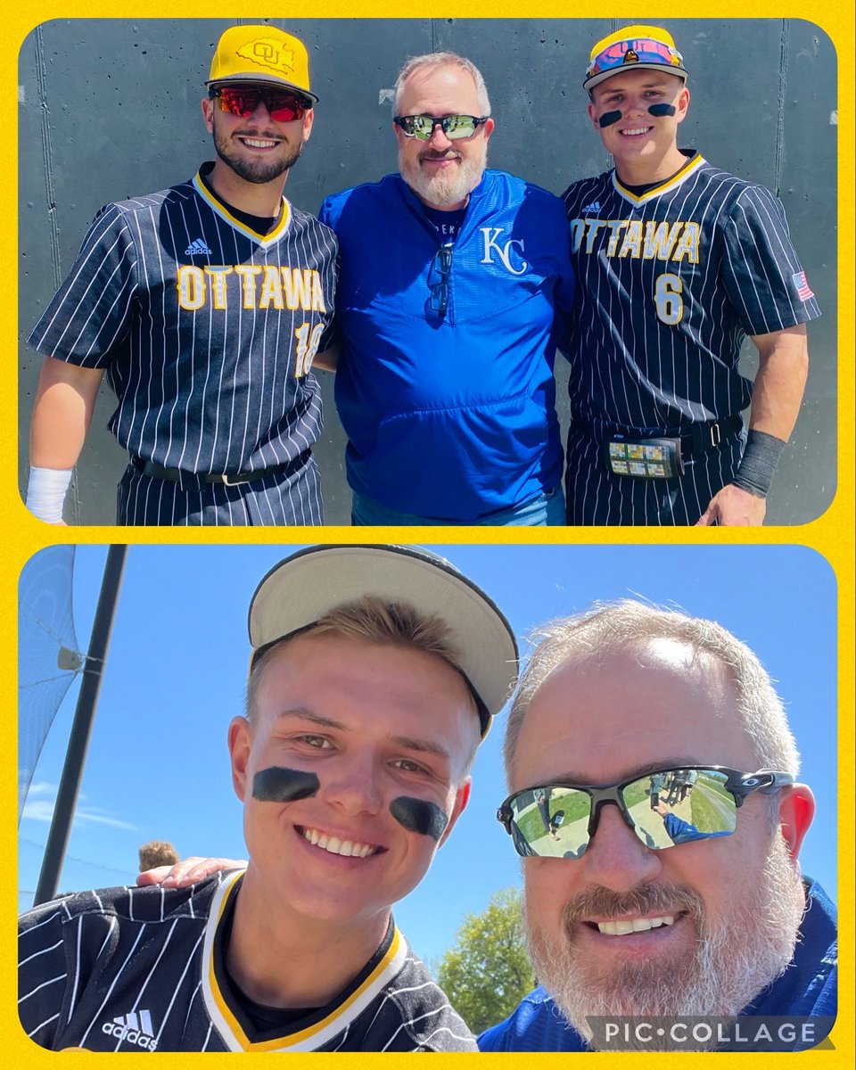 Senior day in Ottawa. Glad I got to see both of these dudes play today. Proud of all your accomplishments on and off the field. <a href="/Lukasrich18/">Lukas Rich</a> <a href="/jonahweisner06/">Jonah W</a> #jucobandits