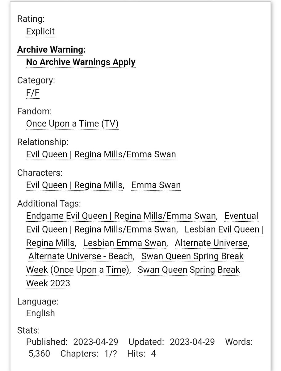 ReginasLight's tweet image. Here's my contribution to #SQSpringBreakWeek2023  🩵
archiveofourown.org/works/46826011…