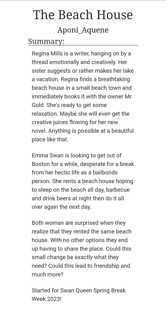 ReginasLight's tweet image. Here's my contribution to #SQSpringBreakWeek2023  🩵
archiveofourown.org/works/46826011…