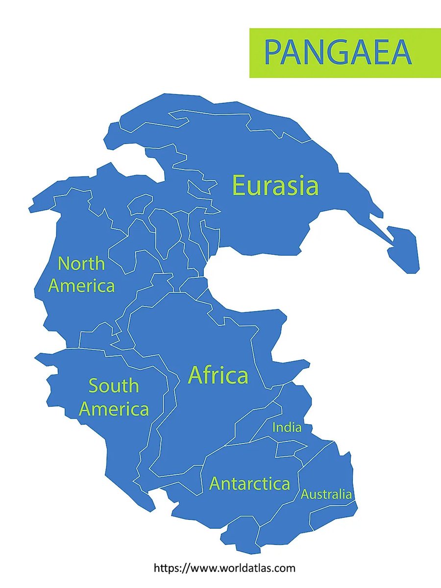 raspishake's tweet photo. What were the ancient #supercontinents?
Use this interactive website to discover all about #Pangaea, #Pannotia, and more! @worldatlas ➡️ https://t.co/3bYq2xY4rE https://t.co/n6ROBJpDqM