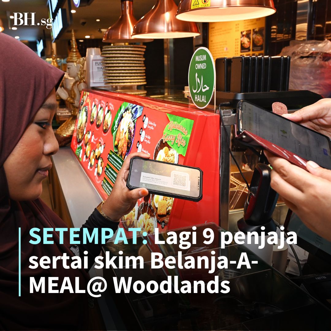 BeritaHarianSG's tweet photo. Belanja-A-Meal (BAM)@Woodlands tawar lebih banyak pilihan, lagi 9 penjaja sertai skim. https://t.co/6zEwRlMvOS