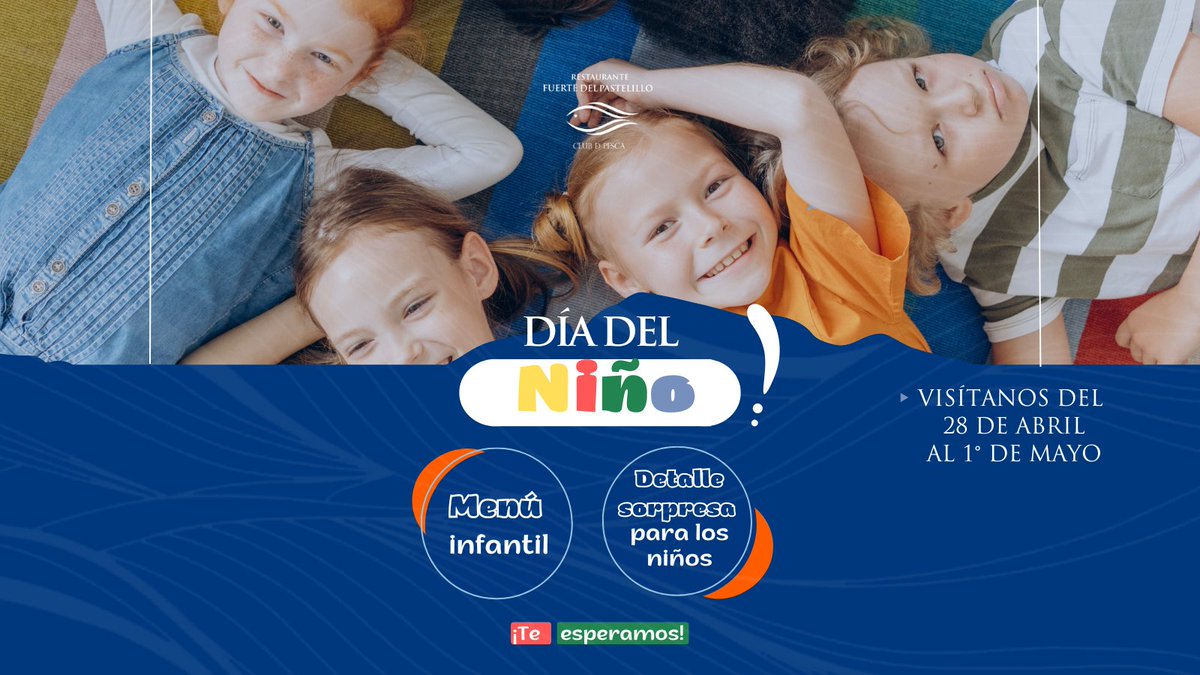 restpastelillo's tweet photo. ¡Feliz #DíaDelNiño !🤗🥳

Celebramos a los más pequeños de la casa con ofertas especiales durante este fin de semana.
¡Visítanos y difsfruta con los niños!🥰

Reservas (+57) 3217279856

 #DiaDeLaNinez #FelizSabado  #DiaDelArbol #Cartagena #Colombianos https://t.co/nPZpJ351ct