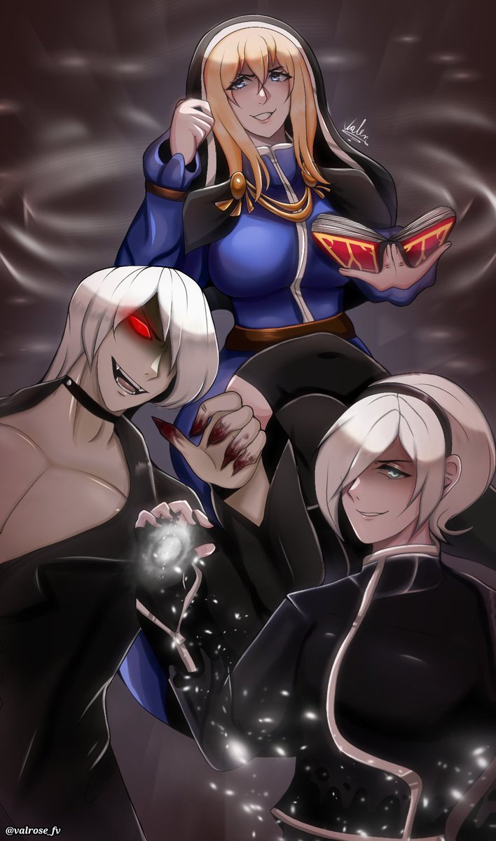 Valrose_fv's tweet photo. Mugen Bosses👌💖
(Characters: Schlussel// Shakuen// Element)
From: #MUGEN #Kofm #mugengers4
(I know that Mugen has more bosses, but these are my favorites because I see that they can be more related to something "canon" despite not being it lmao) https://t.co/JJPbanCPip