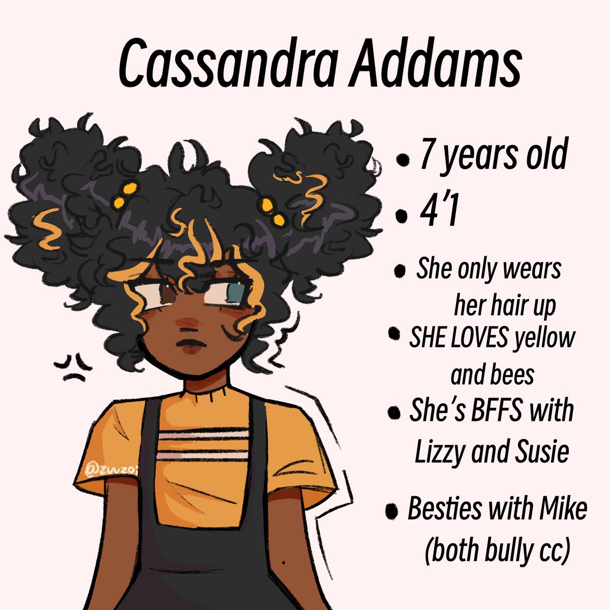 cheetodustco's tweet photo. Cassidy Addams !! (Drawn by zuuzoii) #cheetodustco #cheetodustcomics #fnafcomic https://t.co/Yuy9cEXhtw