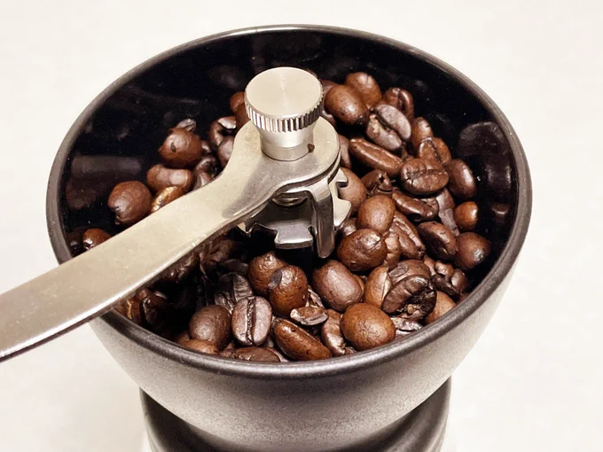 朝のコーヒー