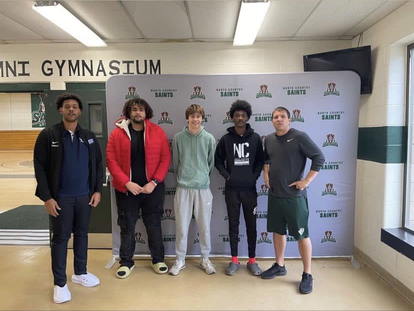 CabellSaunders's tweet photo. Thank you @NorthCountryMBB for having us for a visit!! https://t.co/84PUCBJpIP
