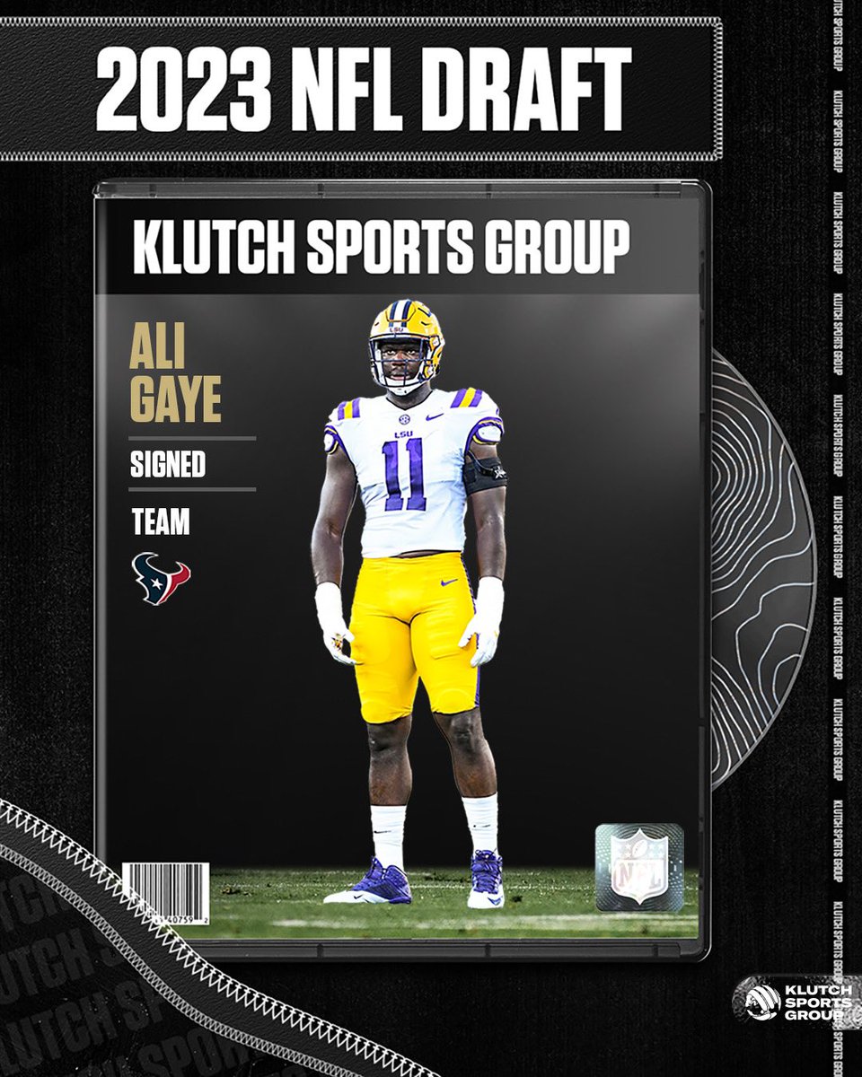 KlutchSports's tweet photo. Gambia ➡️Baton Rouge ➡️ Houston
Congrats @unos1_ on signing with the @HoustonTexans! #NFLDraft https://t.co/HuazZZcank
